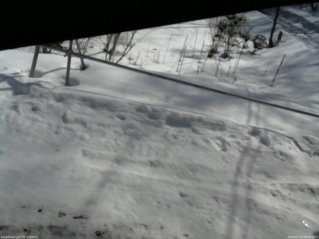 長野県菅平高原 ゆたか山荘 駐車場 2026/03/01 09:45