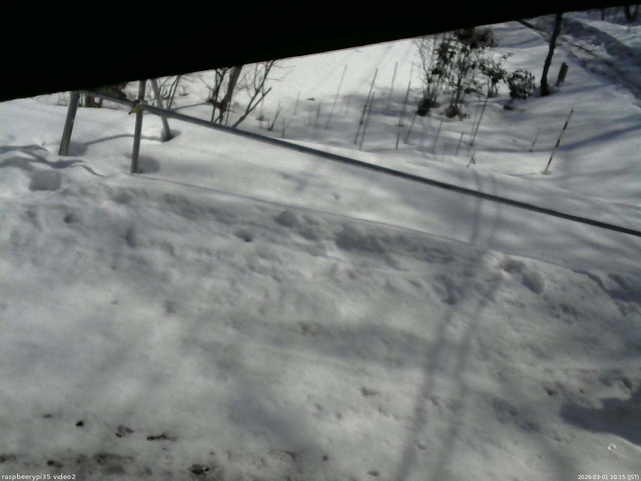 長野県菅平高原 ゆたか山荘 駐車場 2026/03/01 10:15