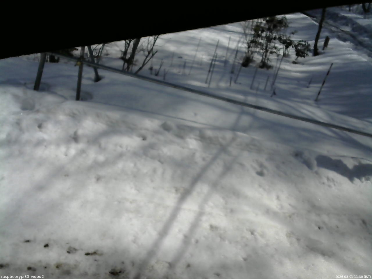 長野県菅平高原 ゆたか山荘 駐車場 2026/03/01 11:30