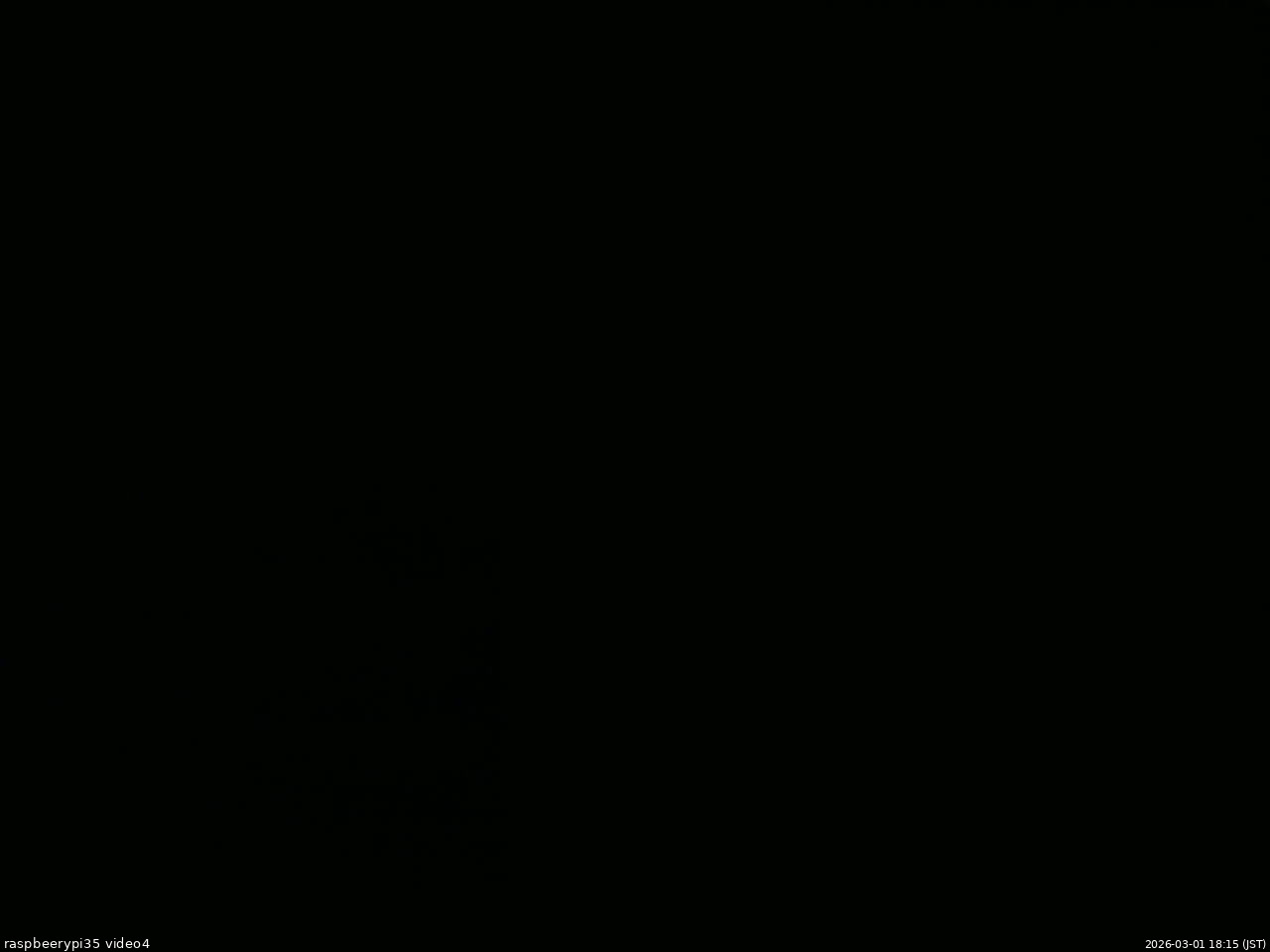 長野県菅平高原 ゆたか山荘 東側上空 2026/03/01 18:15