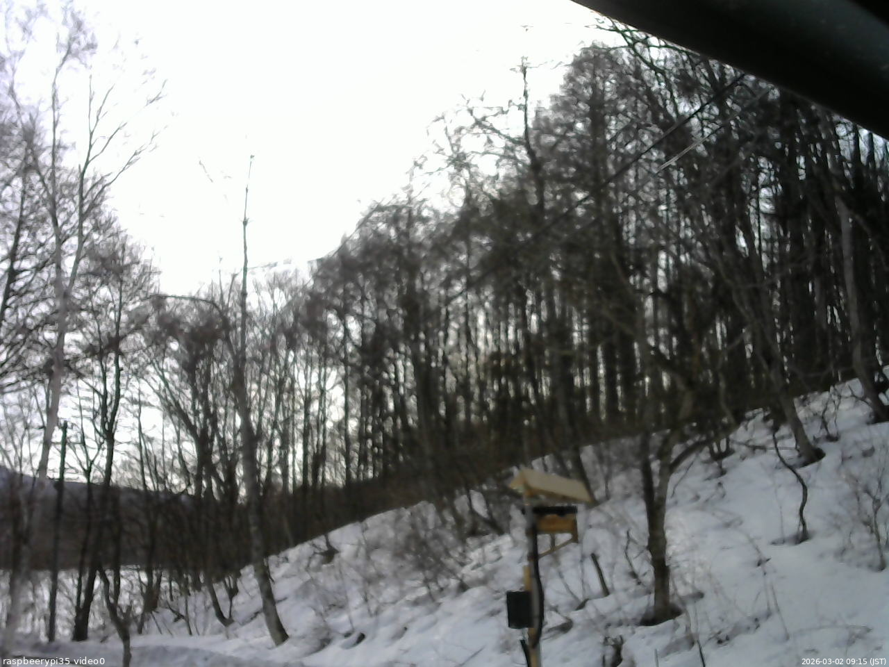 長野県菅平高原 ゆたか山荘 温度計 2026/03/02 09:15