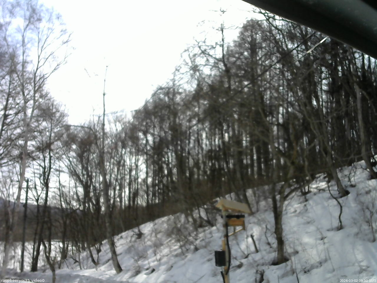 長野県菅平高原 ゆたか山荘 温度計 2026/03/02 09:30