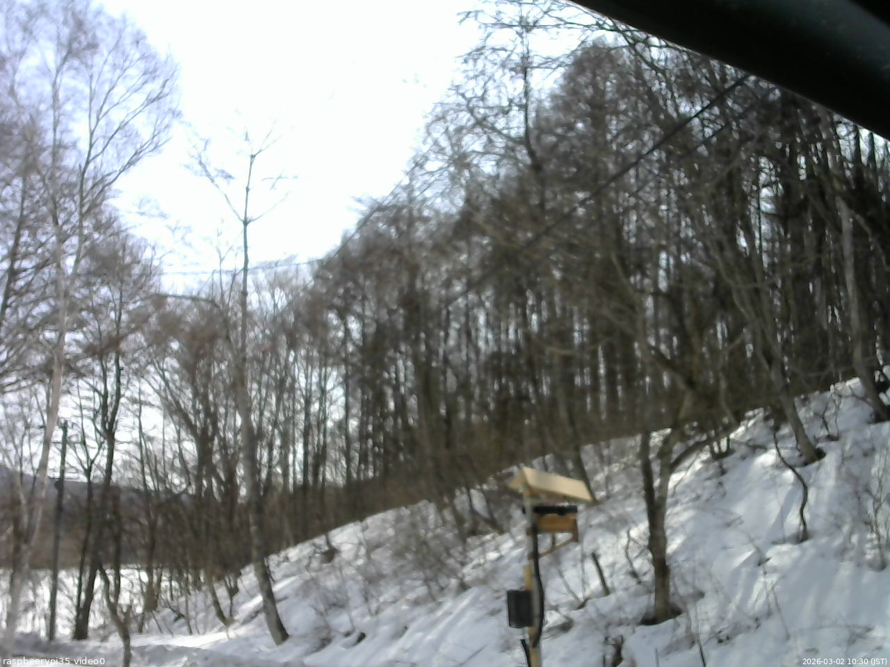 長野県菅平高原 ゆたか山荘 温度計 2026/03/02 10:30