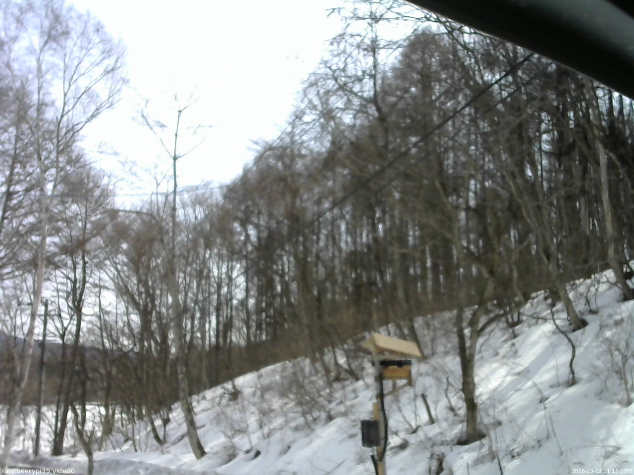 長野県菅平高原 ゆたか山荘 温度計 2026/03/02 11:15