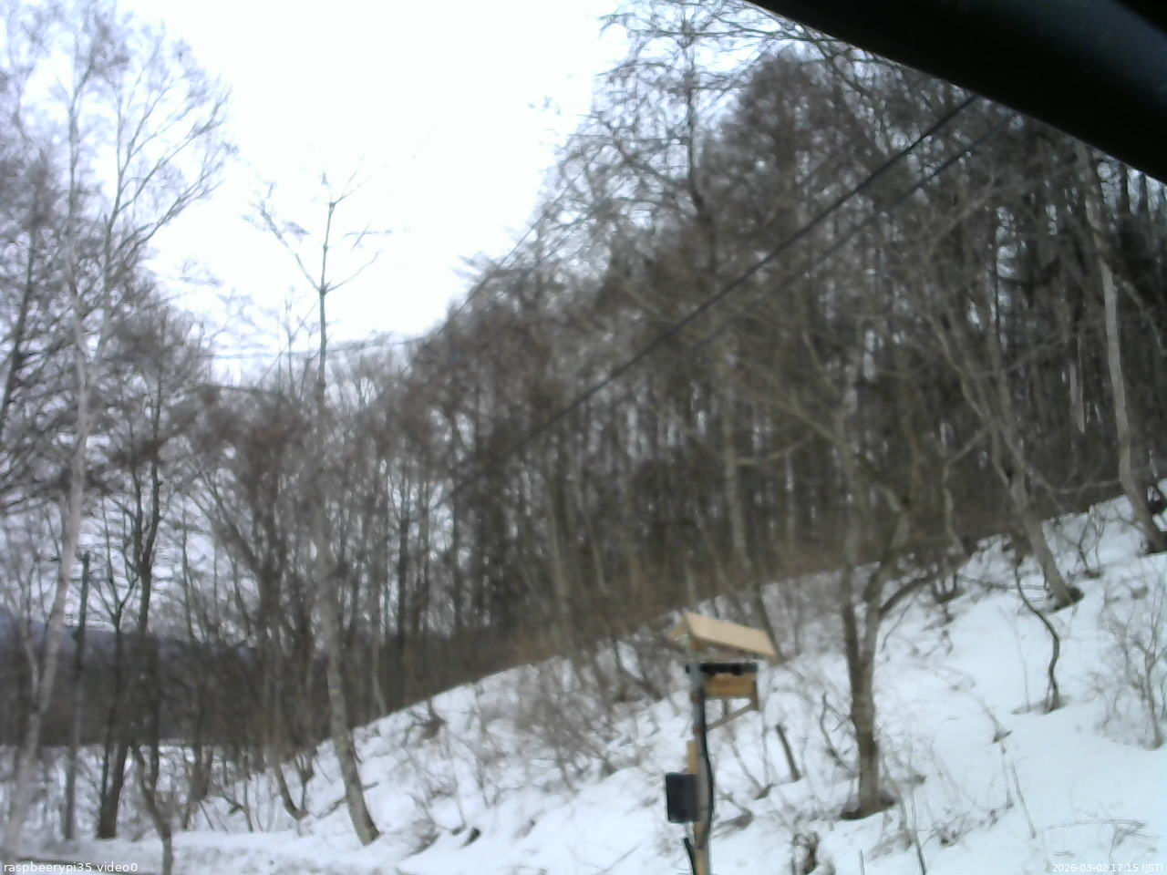 長野県菅平高原 ゆたか山荘 温度計 2026/03/02 17:15