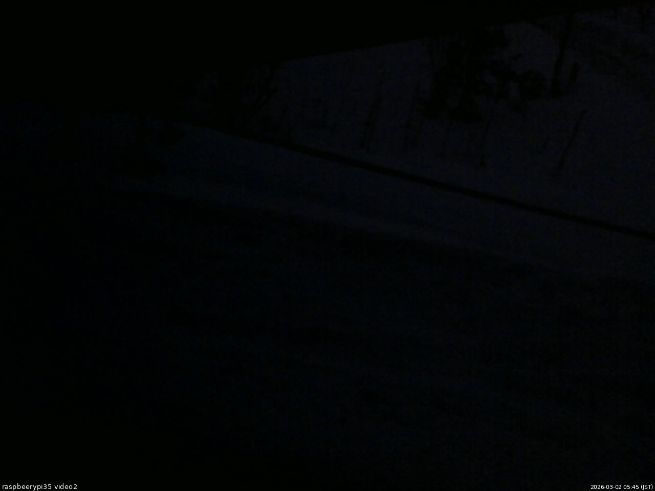 長野県菅平高原 ゆたか山荘 駐車場 2026/03/02 05:45