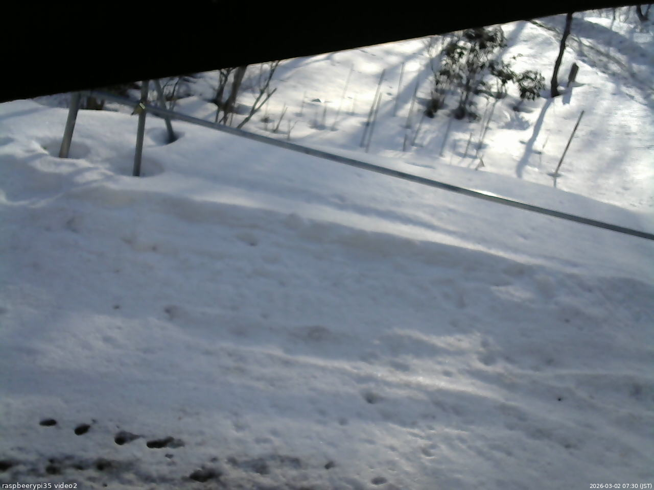 長野県菅平高原 ゆたか山荘 駐車場 2026/03/02 07:30