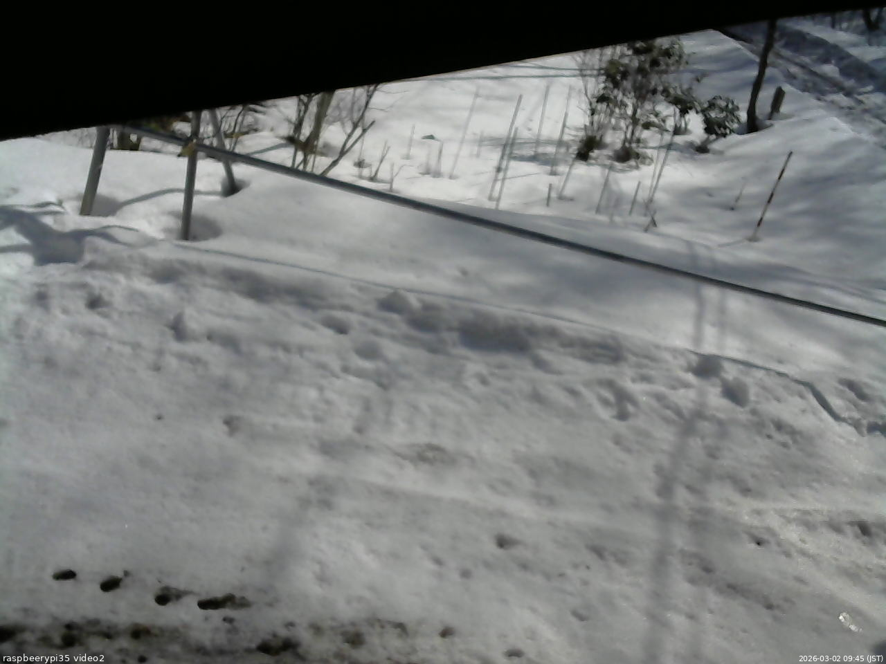 長野県菅平高原 ゆたか山荘 駐車場 2026/03/02 09:45