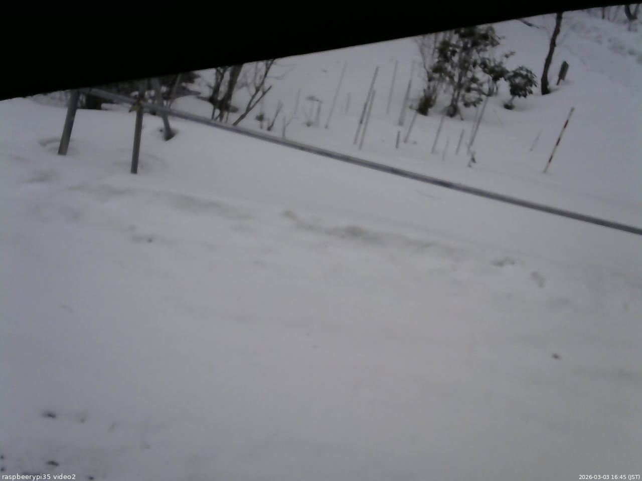 長野県菅平高原 ゆたか山荘 駐車場 2026/03/03 16:45