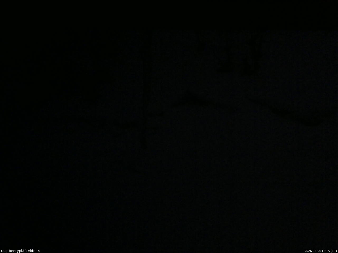 長野県菅平高原 ゆたか山荘 東側(坂下) 2026/03/04 18:15