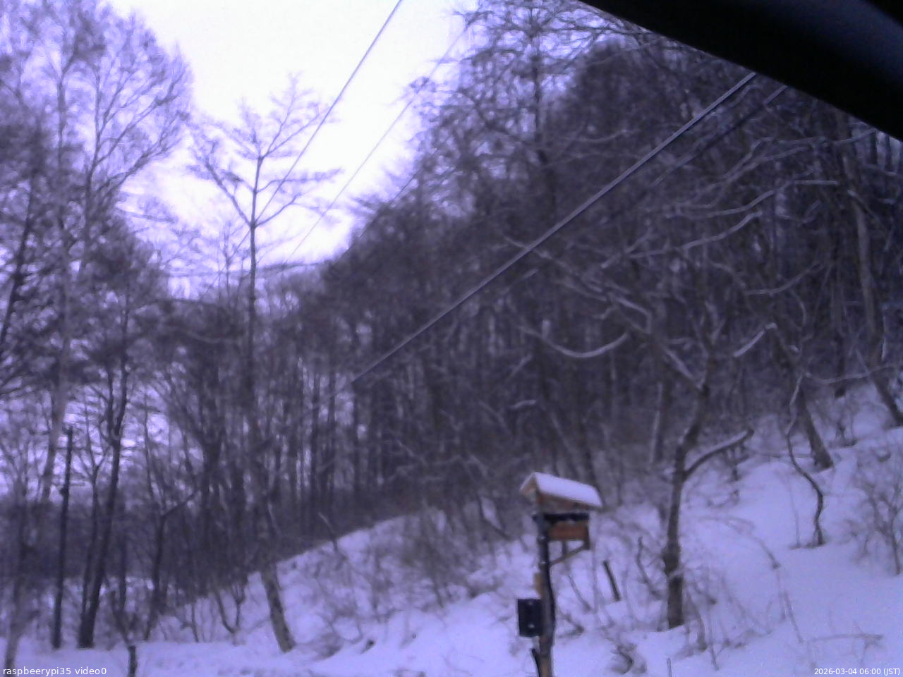 長野県菅平高原 ゆたか山荘 温度計 2026/03/04 06:00