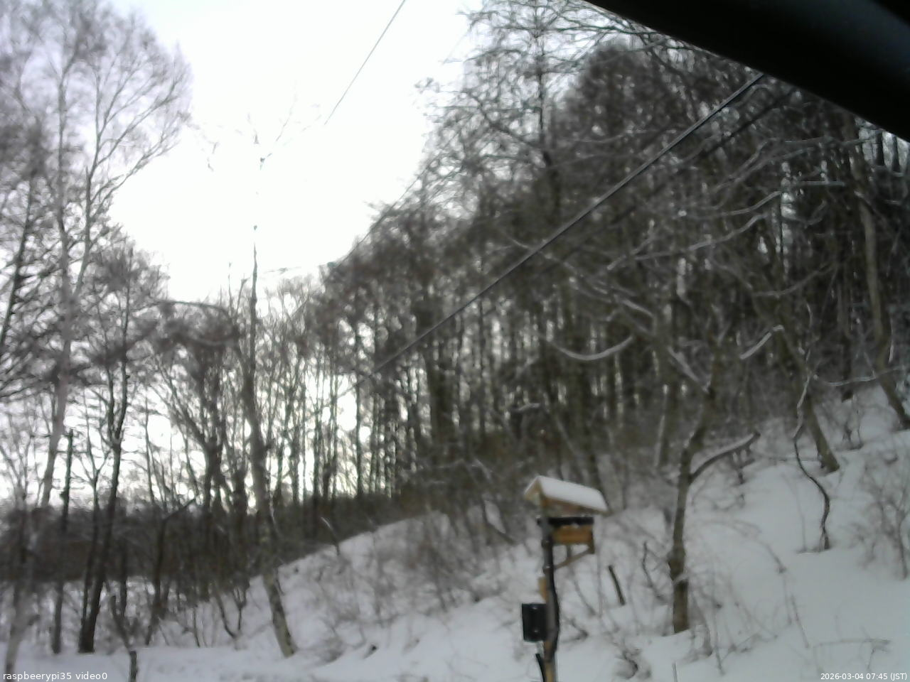 長野県菅平高原 ゆたか山荘 温度計 2026/03/04 07:45