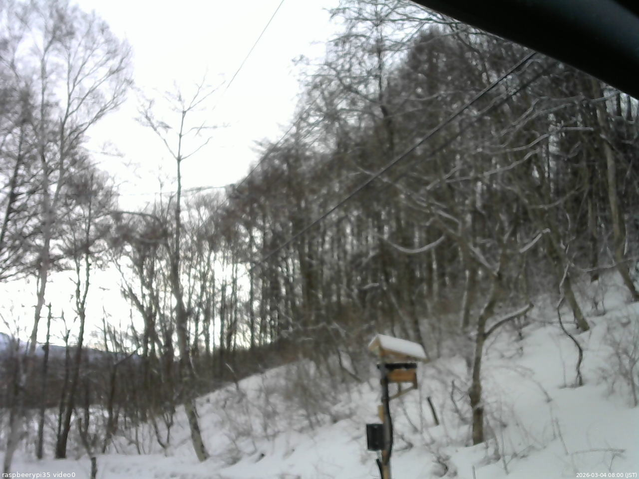 長野県菅平高原 ゆたか山荘 温度計 2026/03/04 08:00