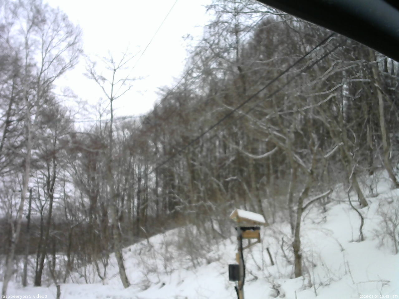 長野県菅平高原 ゆたか山荘 温度計 2026/03/04 10:45