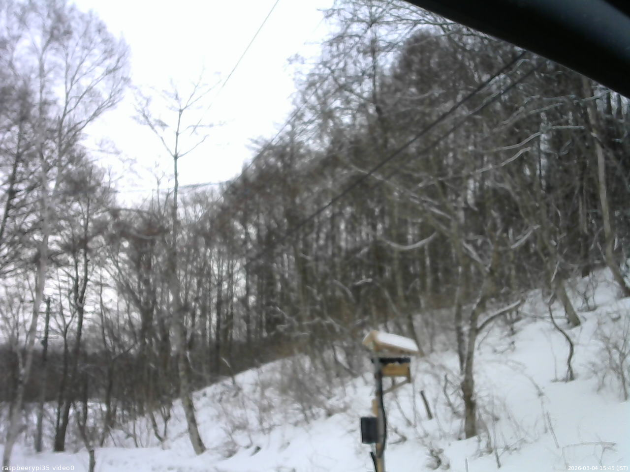 長野県菅平高原 ゆたか山荘 温度計 2026/03/04 15:45