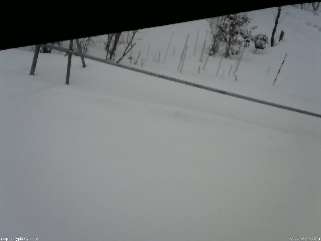 長野県菅平高原 ゆたか山荘 駐車場 2026/03/04 11:00