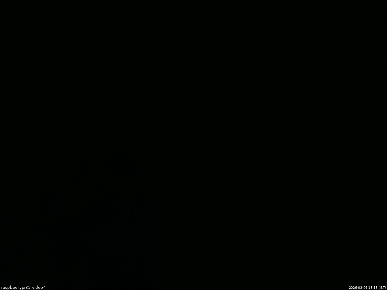 長野県菅平高原 ゆたか山荘 東側上空 2026/03/04 18:15