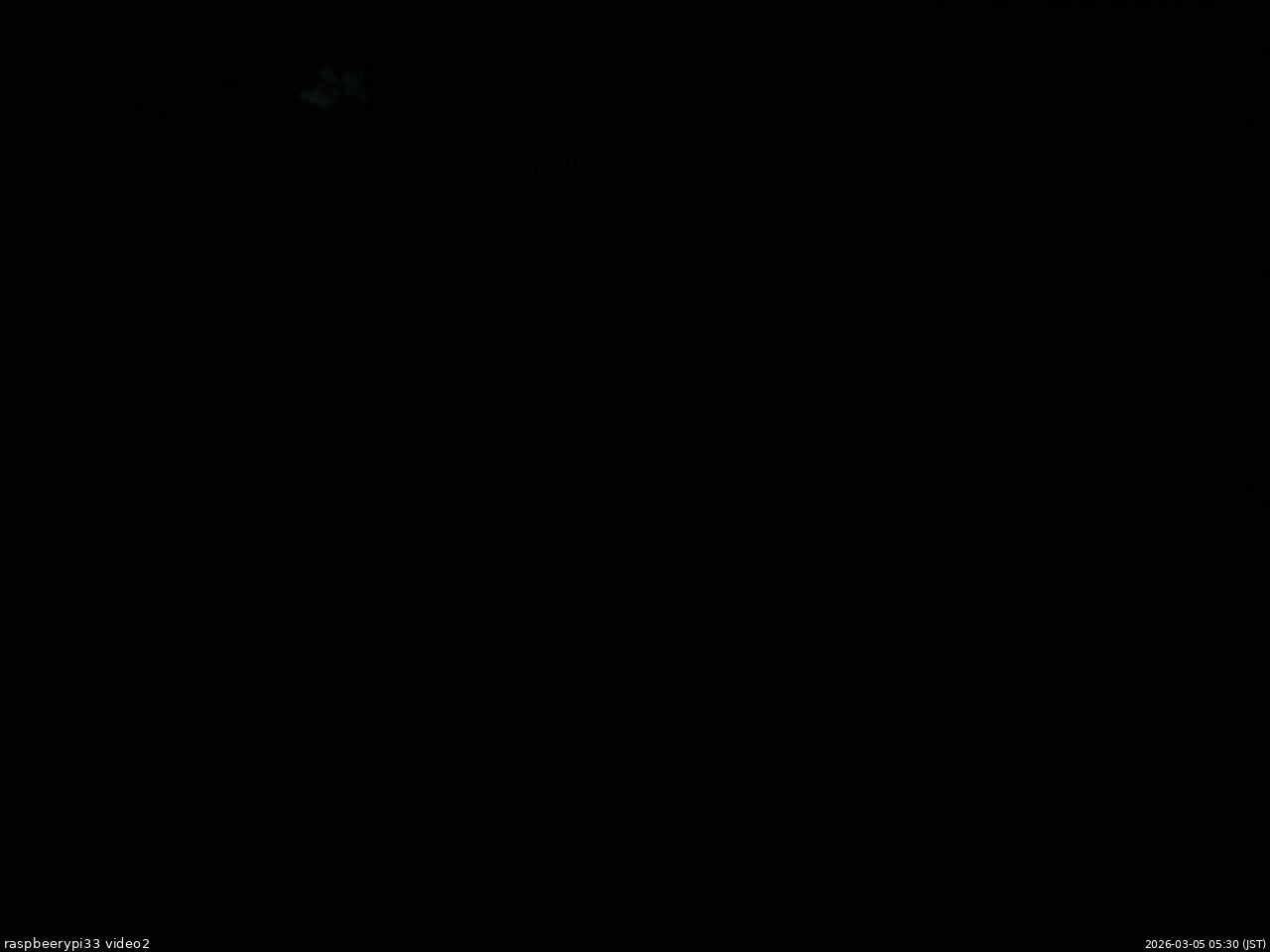 長野県菅平高原 ゆたか山荘 南側 2026/03/05 05:30