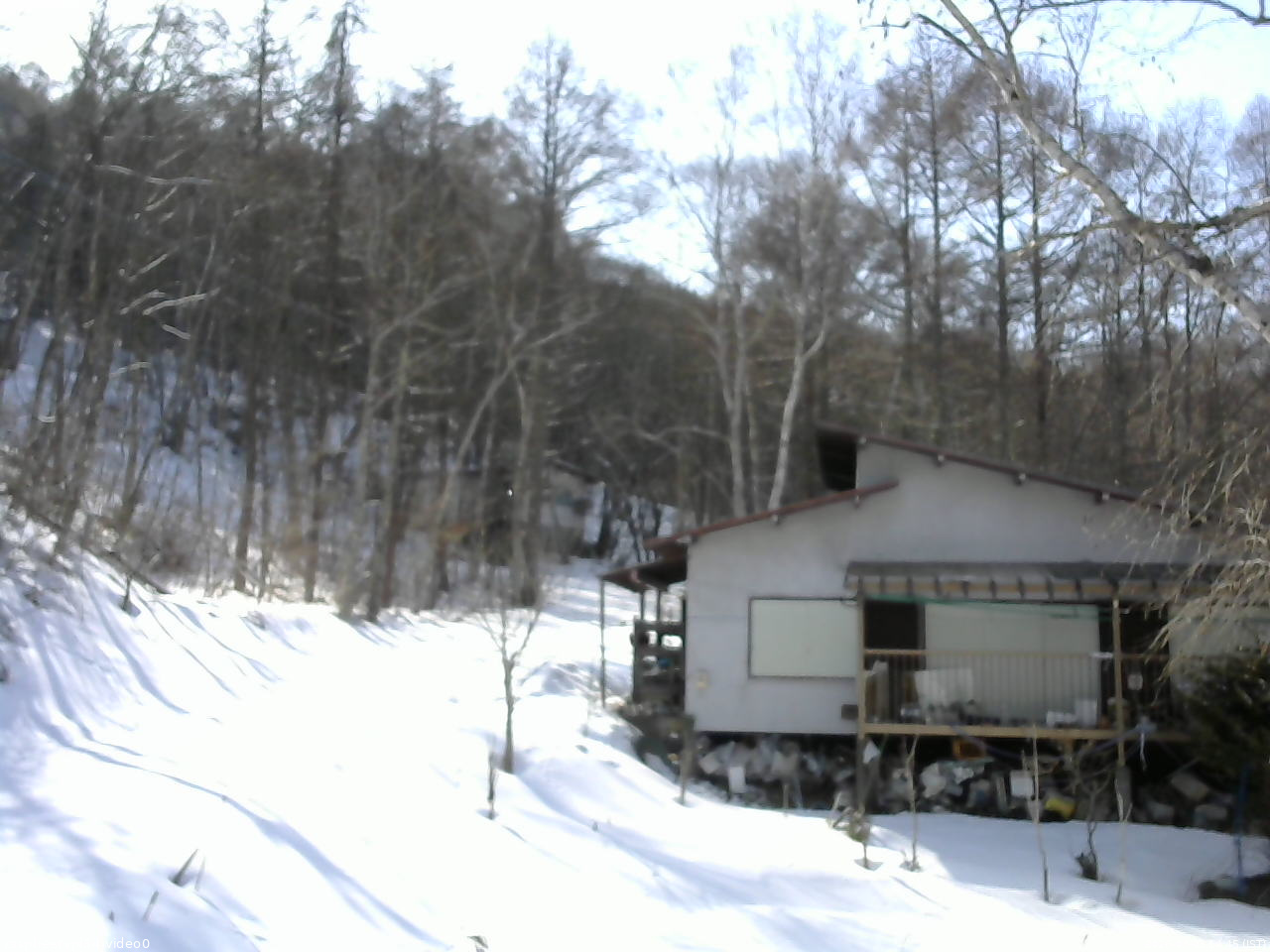 長野県菅平高原 ゆたか山荘 西側(坂上) 2026/03/05 14:45