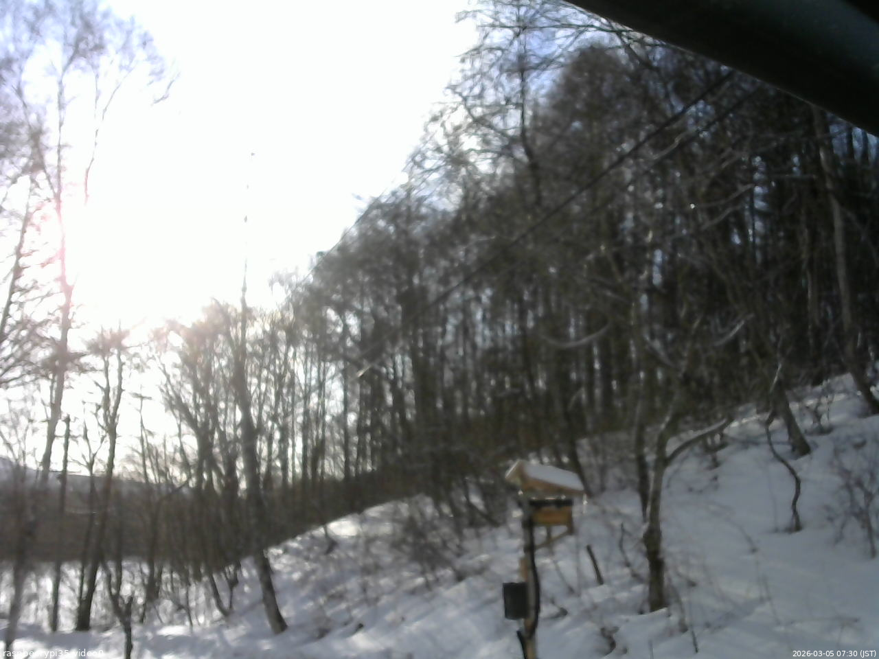 長野県菅平高原 ゆたか山荘 温度計 2026/03/05 07:30