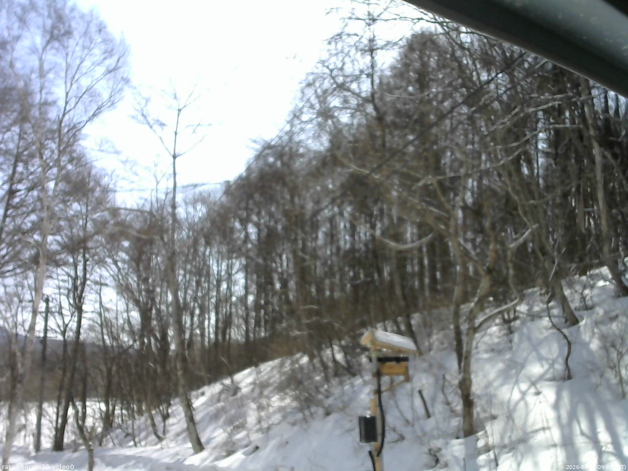 長野県菅平高原 ゆたか山荘 温度計 2026/03/05 09:45
