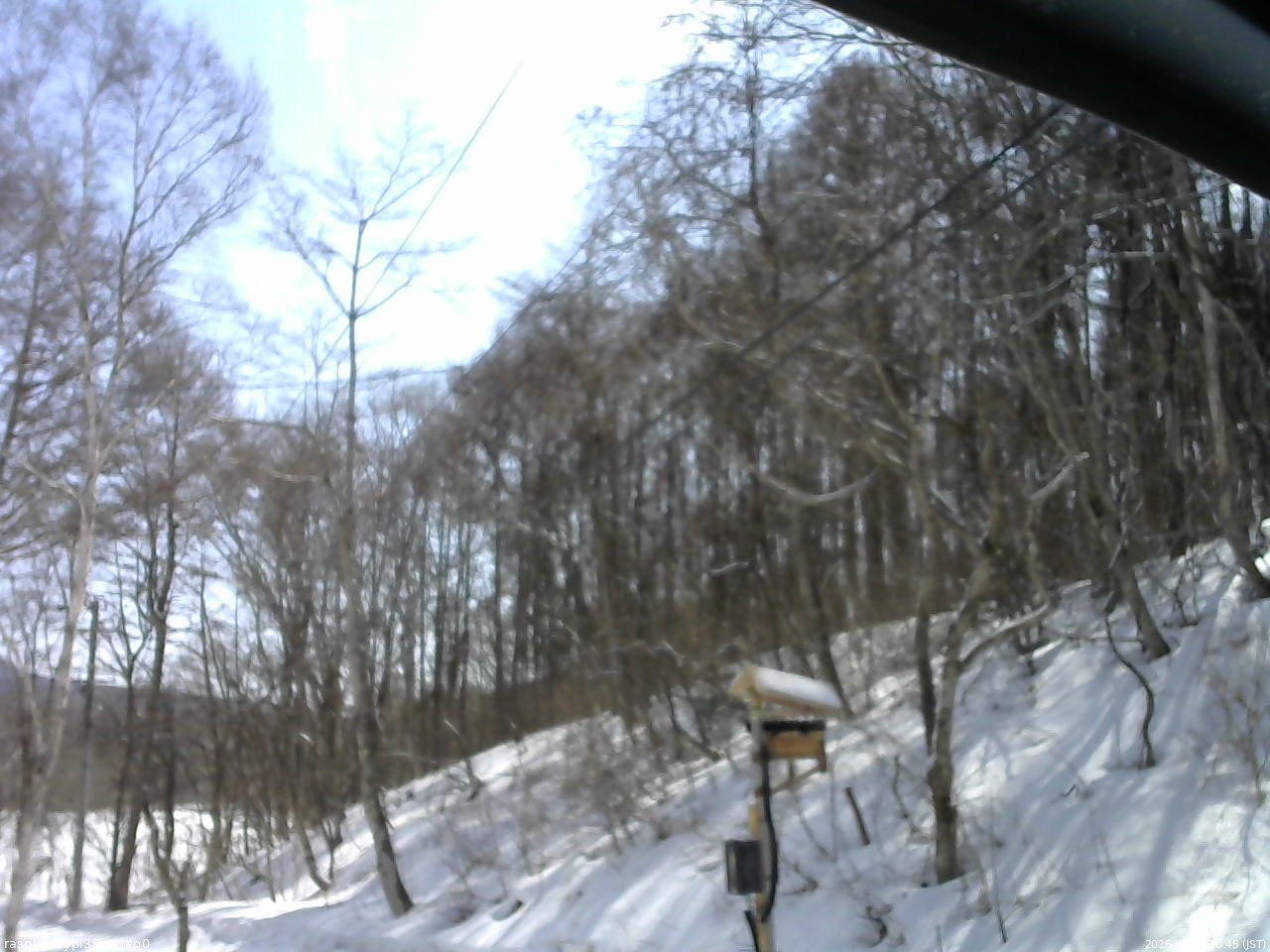 長野県菅平高原 ゆたか山荘 温度計 2026/03/05 10:45
