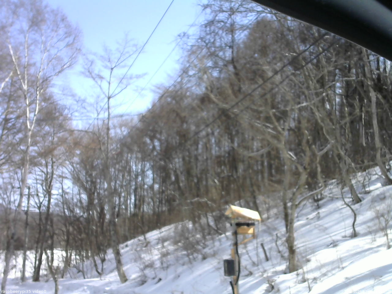 長野県菅平高原 ゆたか山荘 温度計 2026/03/05 13:15