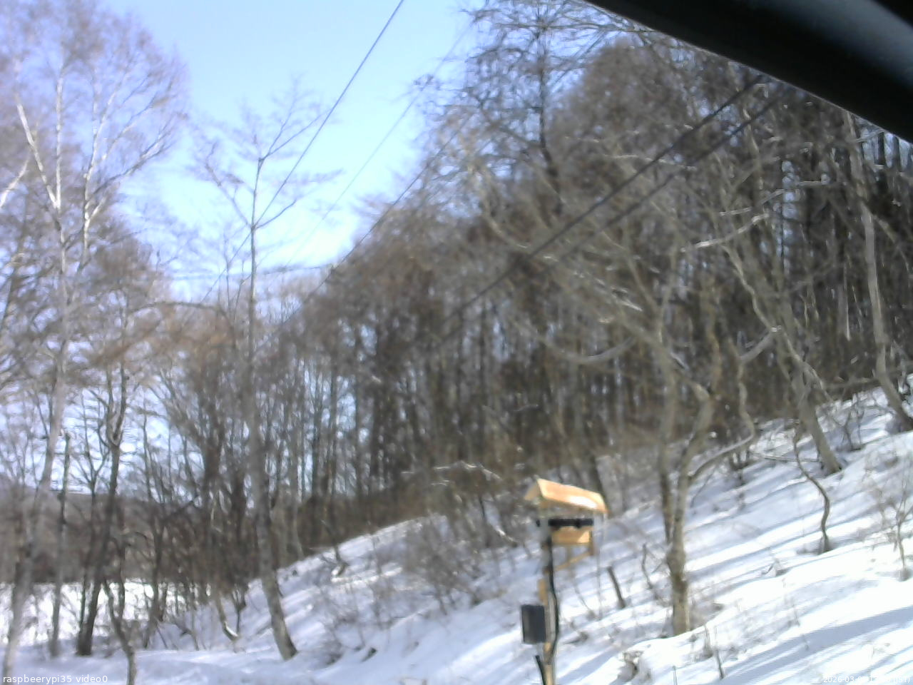 長野県菅平高原 ゆたか山荘 温度計 2026/03/05 13:30