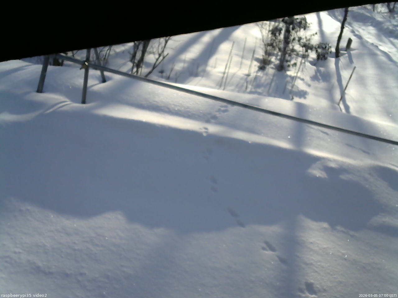 長野県菅平高原 ゆたか山荘 駐車場 2026/03/05 07:00