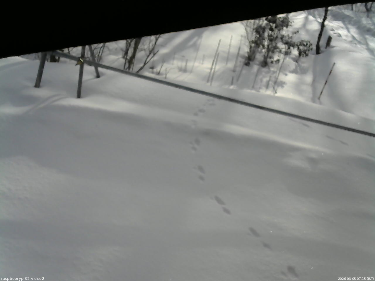 長野県菅平高原 ゆたか山荘 駐車場 2026/03/05 07:15