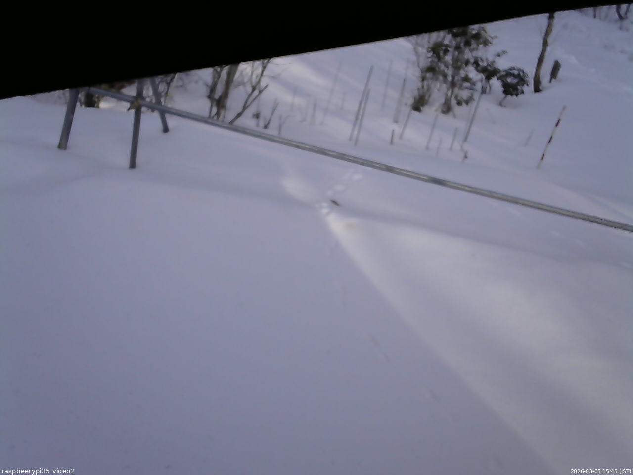 長野県菅平高原 ゆたか山荘 駐車場 2026/03/05 15:45