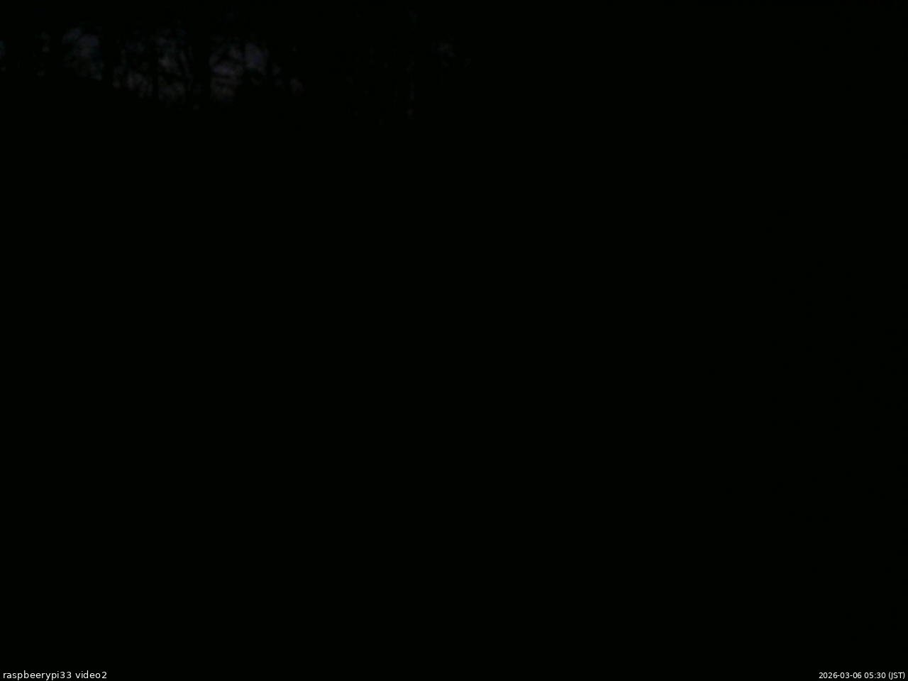長野県菅平高原 ゆたか山荘 南側 2026/03/06 05:30
