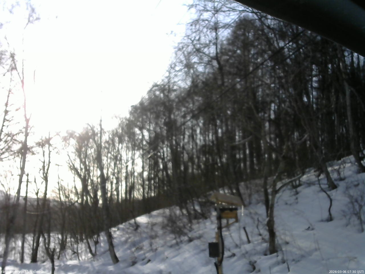 長野県菅平高原 ゆたか山荘 温度計 2026/03/06 07:30