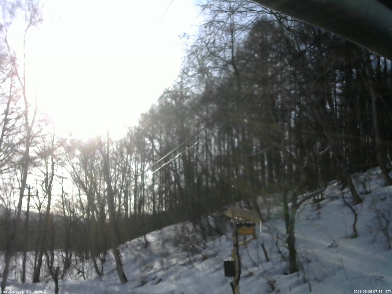 長野県菅平高原 ゆたか山荘 温度計 2026/03/06 07:45