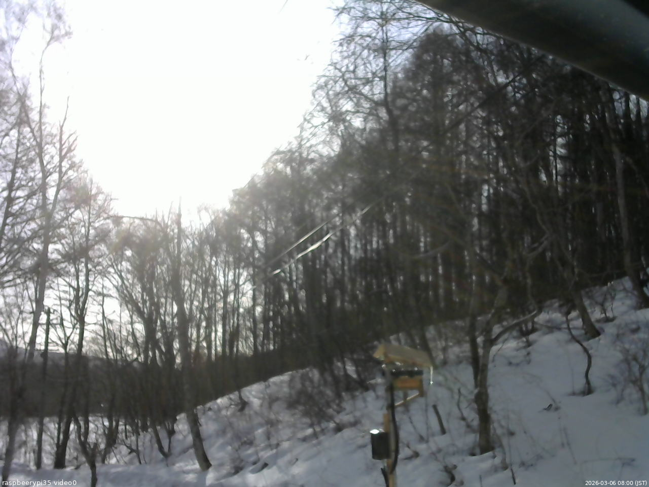 長野県菅平高原 ゆたか山荘 温度計 2026/03/06 08:00