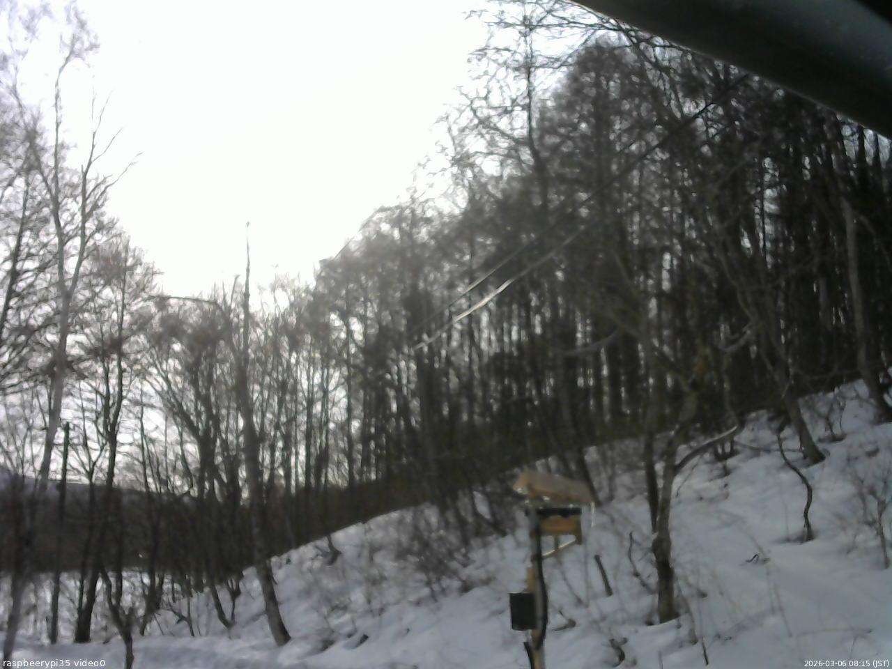 長野県菅平高原 ゆたか山荘 温度計 2026/03/06 08:15