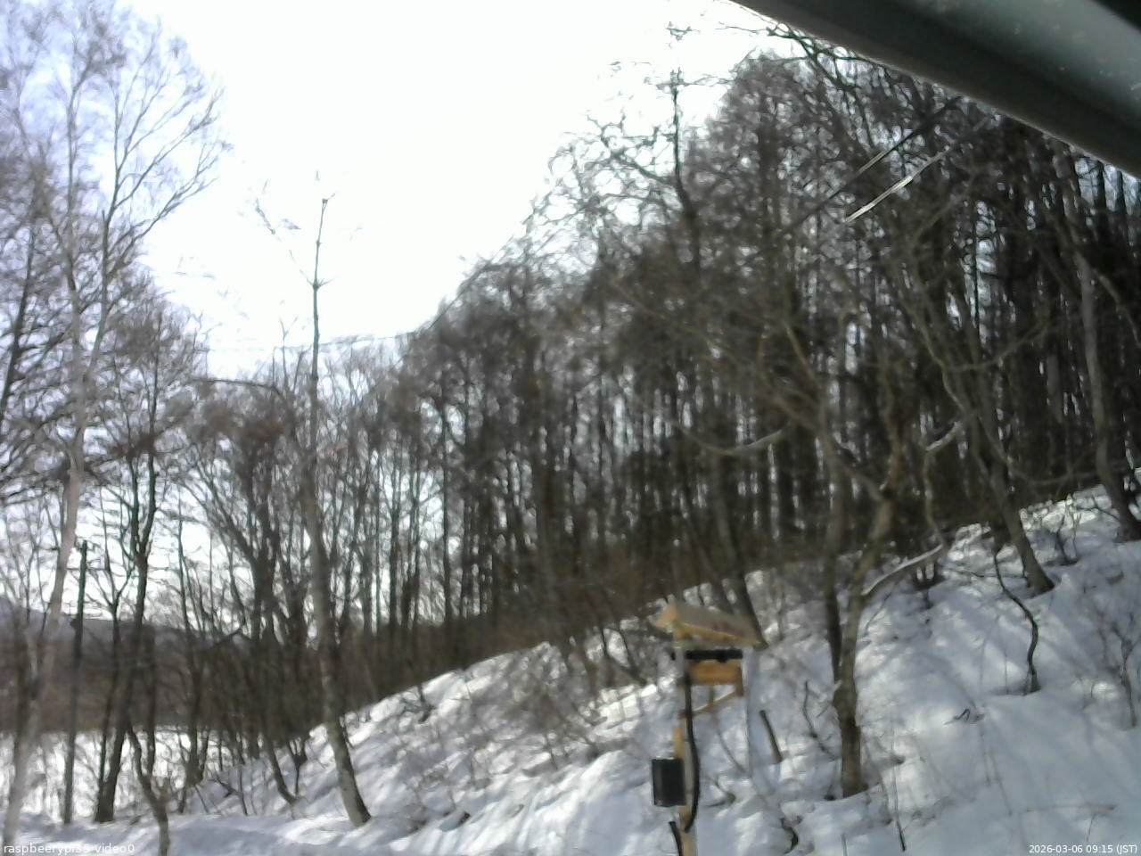 長野県菅平高原 ゆたか山荘 温度計 2026/03/06 09:15