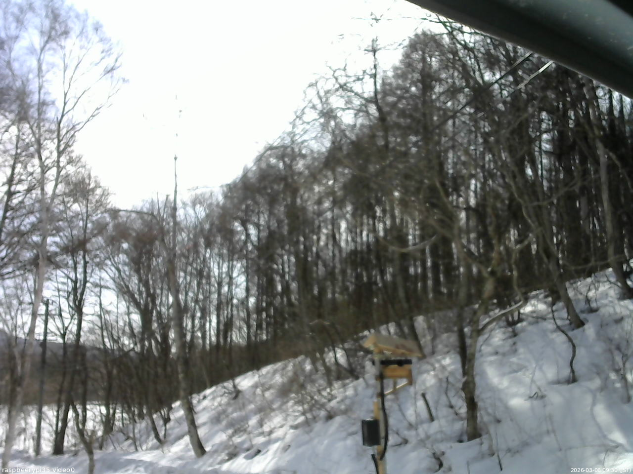 長野県菅平高原 ゆたか山荘 温度計 2026/03/06 09:30