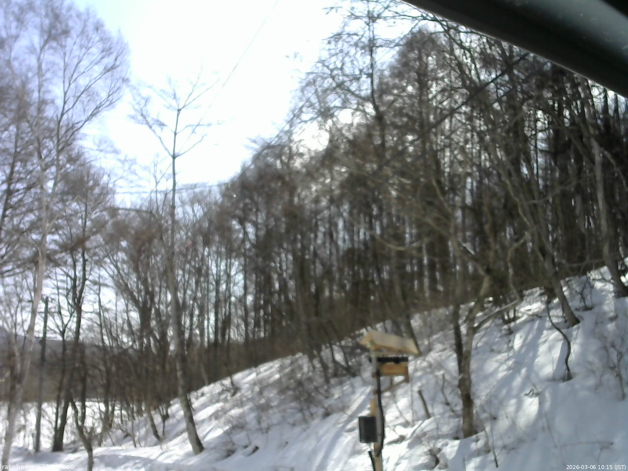 長野県菅平高原 ゆたか山荘 温度計 2026/03/06 10:15
