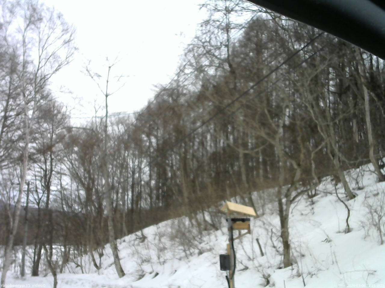 長野県菅平高原 ゆたか山荘 温度計 2026/03/06 12:15