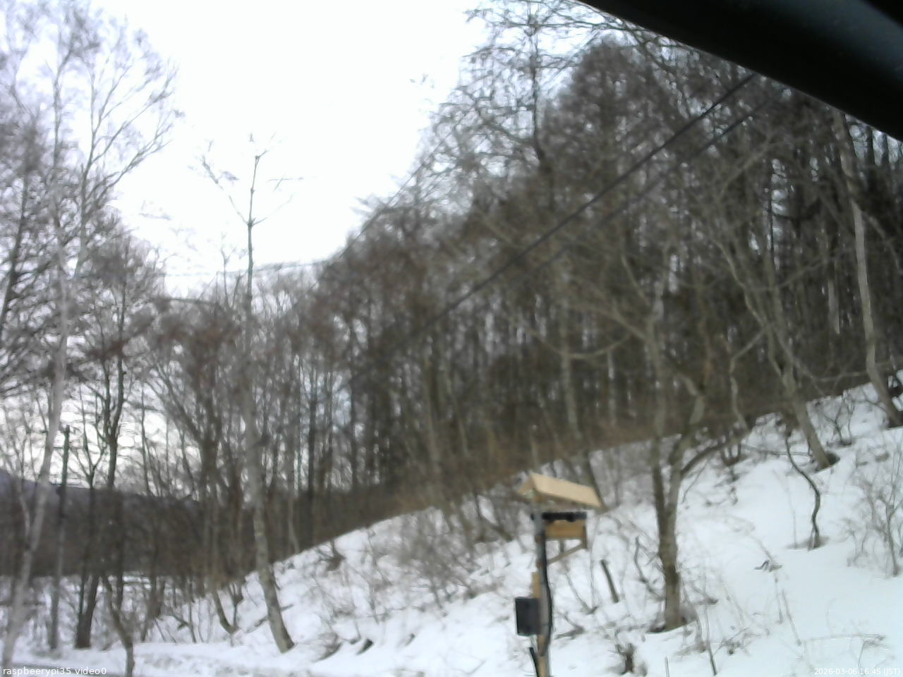 長野県菅平高原 ゆたか山荘 温度計 2026/03/06 16:45
