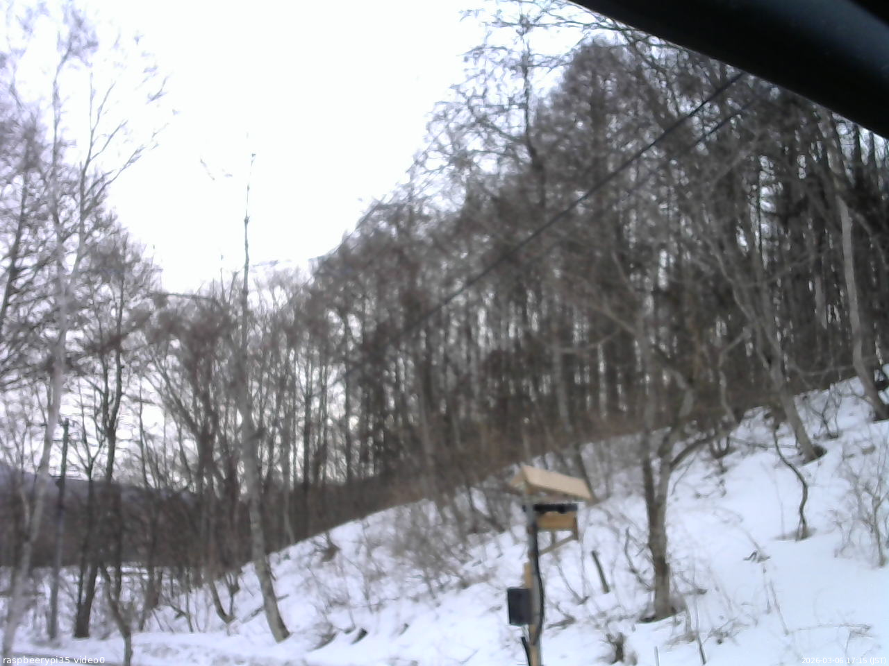 長野県菅平高原 ゆたか山荘 温度計 2026/03/06 17:15