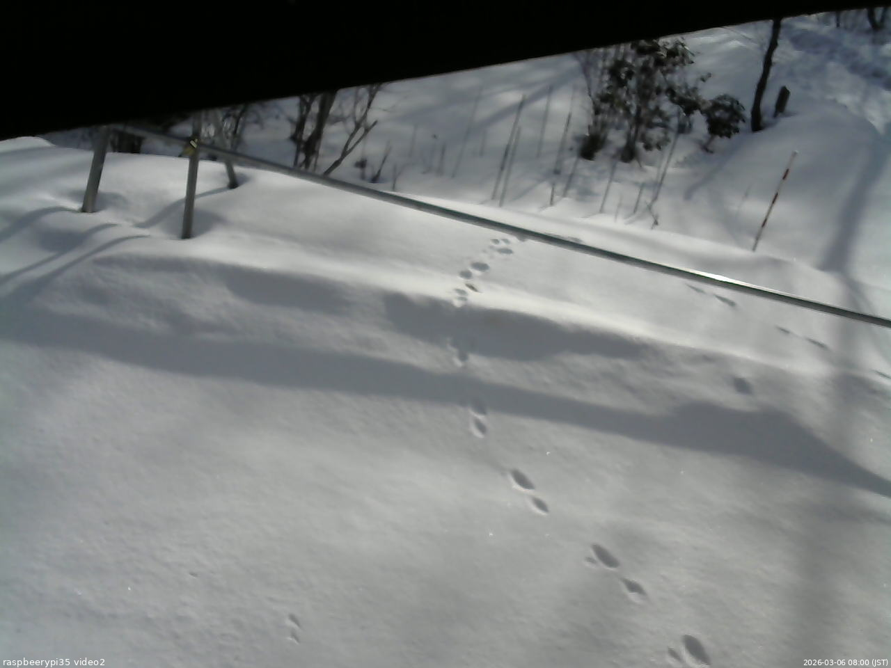 長野県菅平高原 ゆたか山荘 駐車場 2026/03/06 08:00