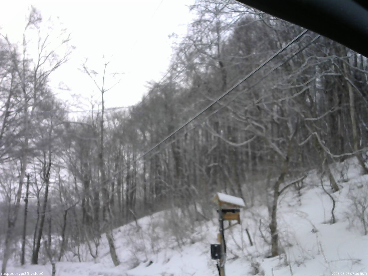 長野県菅平高原 ゆたか山荘 温度計 2026/03/07 07:30