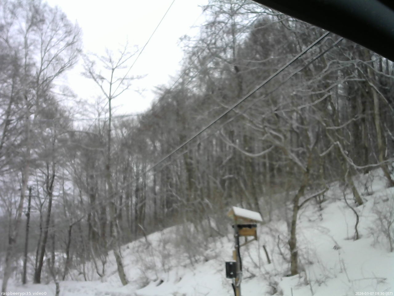 長野県菅平高原 ゆたか山荘 温度計 2026/03/07 08:30
