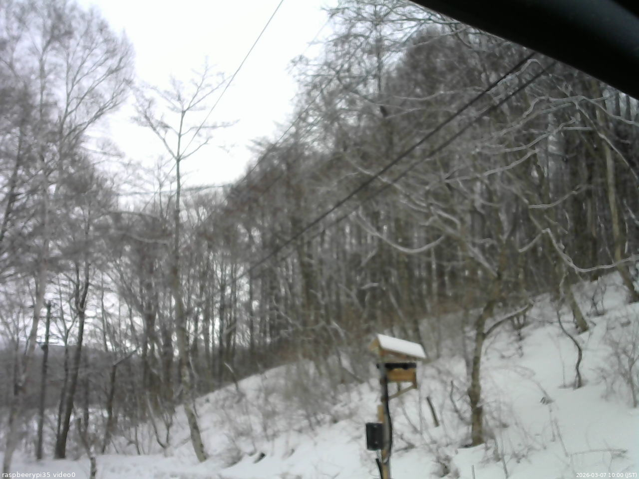 長野県菅平高原 ゆたか山荘 温度計 2026/03/07 10:00