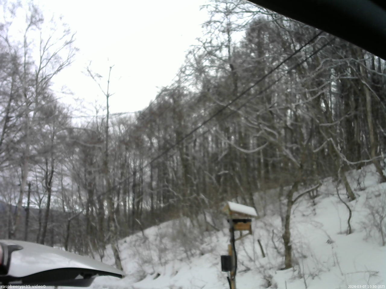 長野県菅平高原 ゆたか山荘 温度計 2026/03/07 10:30