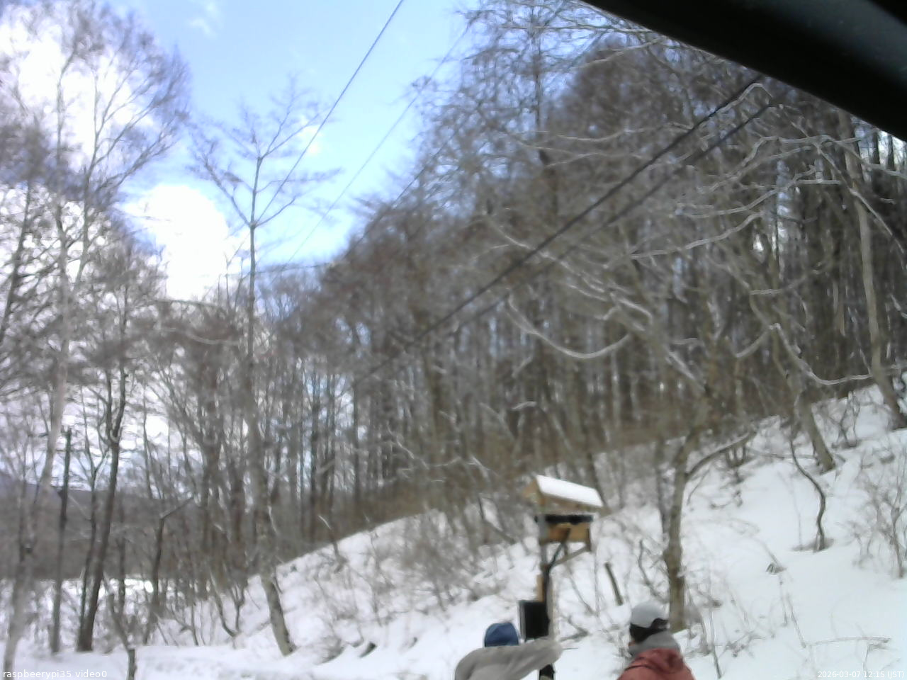 長野県菅平高原 ゆたか山荘 温度計 2026/03/07 12:15