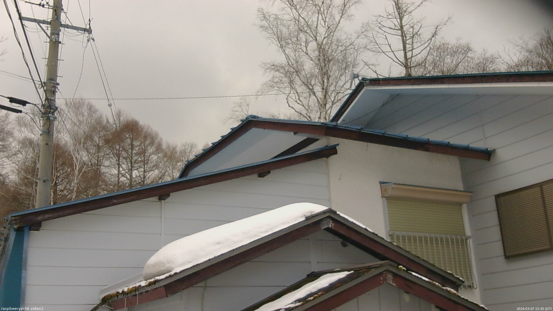 長野県菅平高原 ゆたか山荘 駐車場奥 2026/03/07 15:30