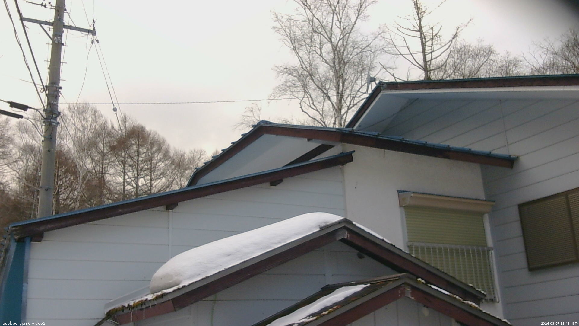 長野県菅平高原 ゆたか山荘 駐車場奥 2026/03/07 15:45